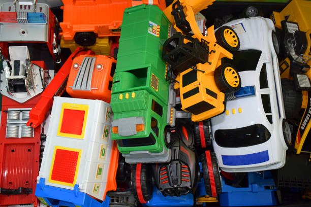 Plastic Car Toys background